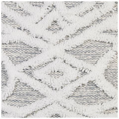 Pouf Bhilwara Cotone Grigio - Foto 2