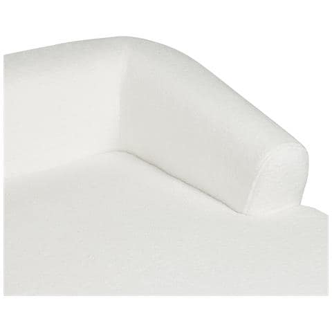 Divano Angolare 3 Posti Svansele Bouclé Bianco Sporco Lato Destro - Foto 15