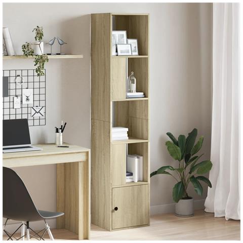 Libreria Rovere Sonoma 40x36x189 Cm In Legno Multistrato - Foto 1
