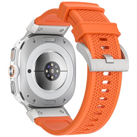 Cinturino Tattico Per Orologio Samsung Watch 7 Ultra Orange - Foto 2