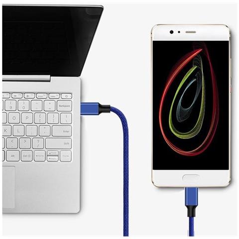 Cavo Usb Tipo C - Tipo C Blu 2a 1,5 M Va0037 - Foto 7