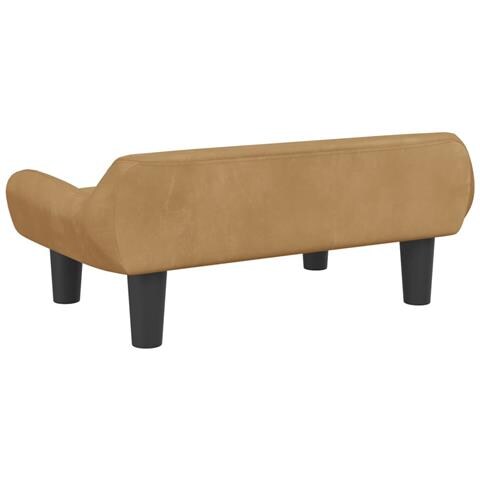 Divano per Bambini Marrone 70x40x24 cm in Velluto - Foto 7