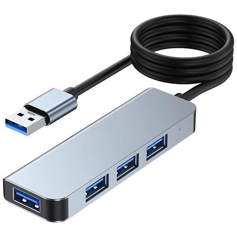 Hub Usb 3.0 Ad Alta Velocità Con 4 Porte - Elegante Ed Efficiente - Foto 2