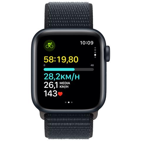 Watch SE OLED 40 mm Digitale 324 x 394 Pixel Touch screen 4G Nero Wi-Fi GPS (satellitare) - Foto 2