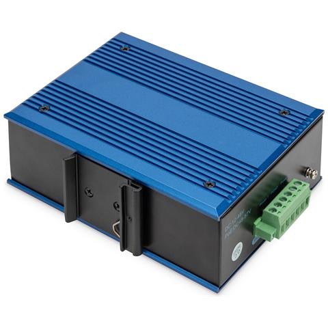 Switch PoE di rete Gigabit Ethernet a 8 porte, industriale, non gestito, 1 collegamento SFP - Foto 2