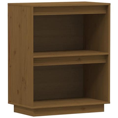 Mobile Consolle Ambrato 60x34x75 Cm In Legno Massello Di Pino - Foto 1