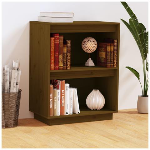 Mobile Consolle Ambrato 60x34x75 Cm In Legno Massello Di Pino - Foto 8