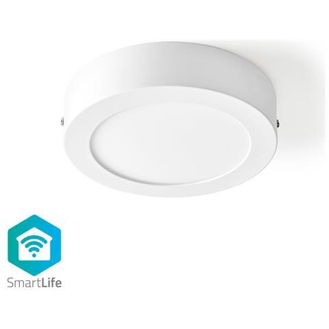 Smartlife Wi-fi Plafoniera Rotonda 800lm 6500k Ip20, Bianco - Foto 2