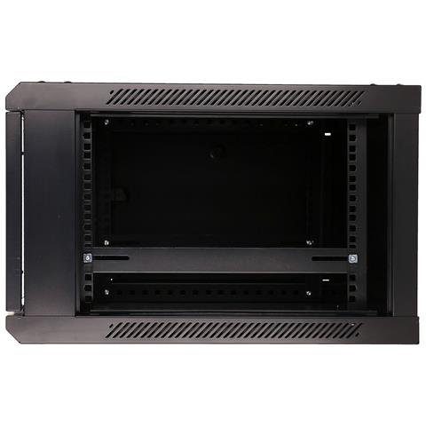 Extralink Armadio per montaggio su rack 6U 600x600 Nero montaggio a parete, Da parete, 6U, 30 kg, Lucchetti, Griglie, Rotelle - Foto 2