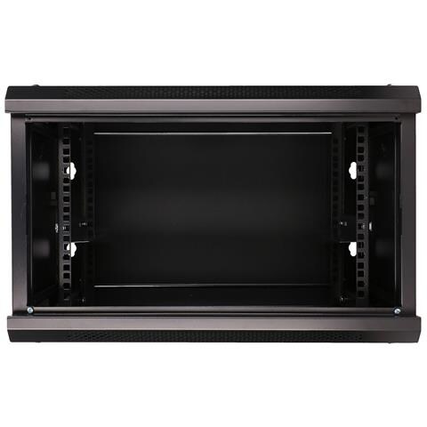Extralink Armadio per montaggio su rack 6U 600x600 Nero montaggio a parete, Da parete, 6U, 30 kg, Lucchetti, Griglie, Rotelle - Foto 7
