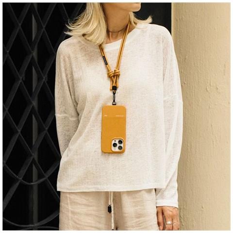 Cinghia Universale Per Smartphone City Sling Anti-caduta Ultra Solido, Giallo - Foto 5