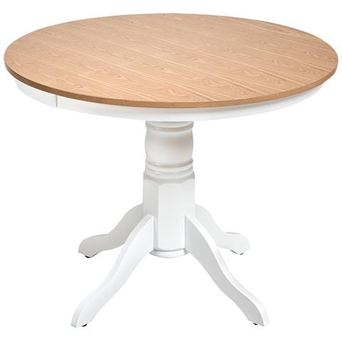 Tavolo Da Pranzo Akron Frassino Chiaro 100 Cm 100 Cm Legno - Foto 2