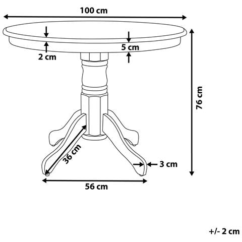 Tavolo Da Pranzo Akron Frassino Chiaro 100 Cm 100 Cm Legno - Foto 7