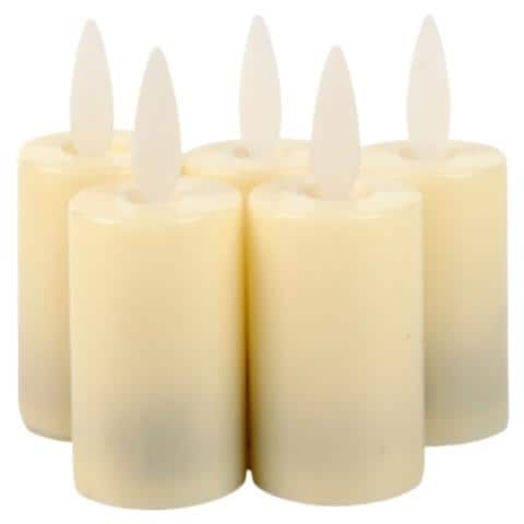 Set Di 6 Candele Led Senza Fiamma Con Telecomando, A Batteria, Luce Bianca Calda - Foto 1