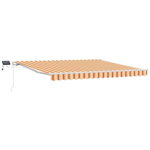 Tenda Retrattile with 400 × 300 cm giallo e arancione - Foto 1