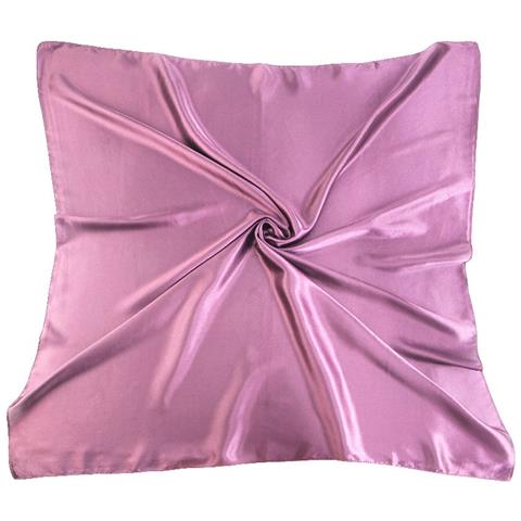 Foulard Quadrato Multifunzionale In Finta Seta: Accessorio Di Stile Versatile Purple - Foto 1