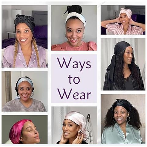 Foulard Quadrato Multifunzionale In Finta Seta: Accessorio Di Stile Versatile Purple - Foto 3