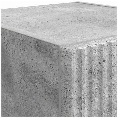 Mobile TV da parete Calcestruzzo 30 x 31 x 100 cm - Foto 9