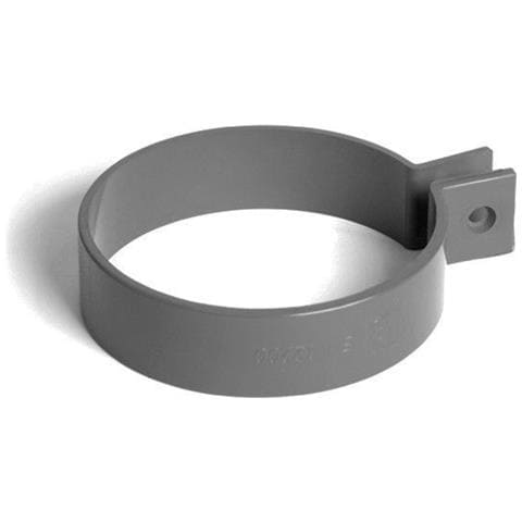 Supporto Grondaia Pvc Grafite Staffe Per Grondaie Sistema 90 - Foto 1