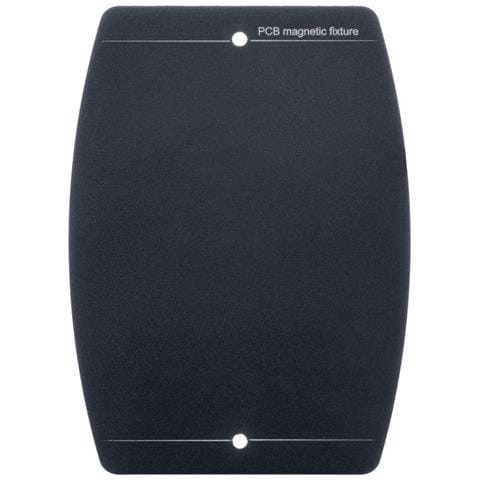 Supporto Magnetico In Metallo Per Saldatura Pcb - Piastra Magnetica Con 6 Magneti Regolabili | Resistente Ad Alte Temperature | Dimensioni 100x140 Mm - Foto 2