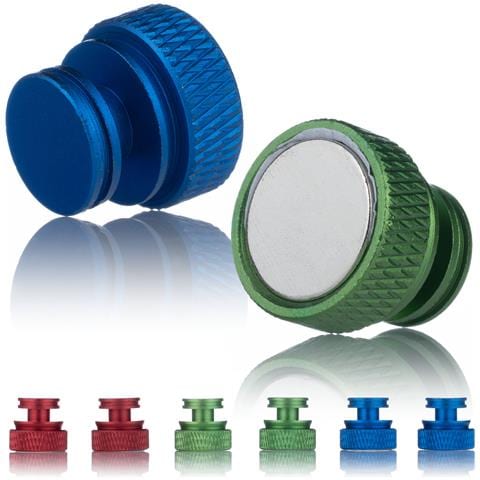 Supporto Magnetico In Metallo Per Saldatura Pcb - Piastra Magnetica Con 6 Magneti Regolabili | Resistente Ad Alte Temperature | Dimensioni 100x140 Mm - Foto 8