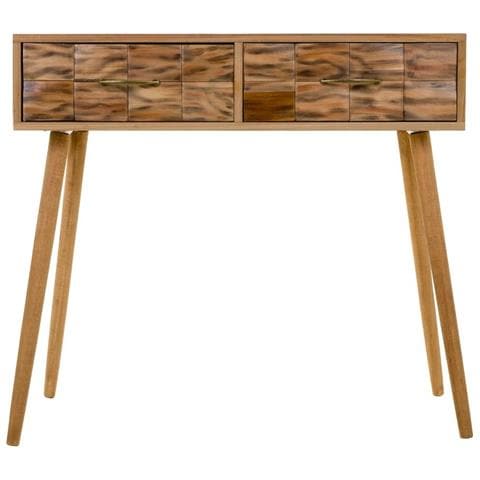 Mobile Da Ingresso In Legno Marrone 87x43x79h - Foto 2