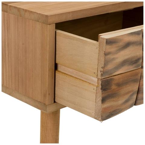 Mobile Da Ingresso In Legno Marrone 87x43x79h - Foto 7