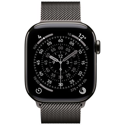 Watch Series 11 GPS + Cellular 42mm Cassa Titanio Ardesia con Loop Milanese Ardesia - Foto 2