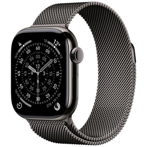 Watch Series 11 GPS + Cellular 42mm Cassa Titanio Ardesia con Loop Milanese Ardesia - Foto 1