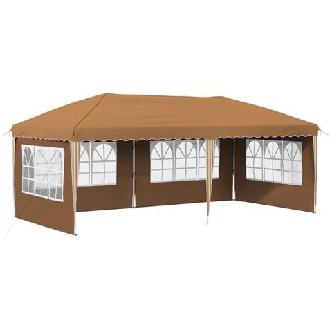 Tenda per feste a pop-up 575 x 289 x 245 cm Beige - Foto 1