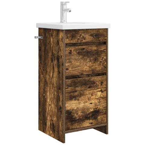 Mobile da bagno con lavabo Rovere Fumo 42 x 40 x 84,5 cm - Foto 1