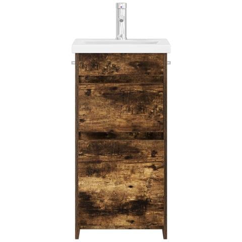 Mobile da bagno con lavabo Rovere Fumo 42 x 40 x 84,5 cm - Foto 2