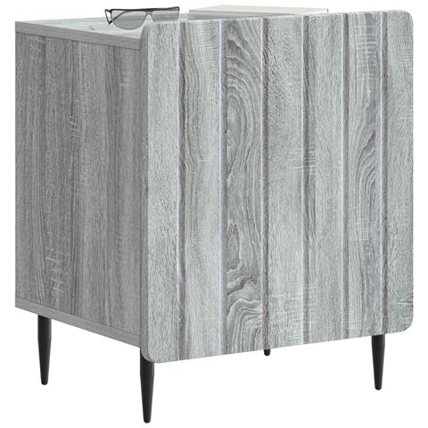 Armadio da Notte Grigio Sonoma 43 x 34,5 x 52 cm - Foto 2