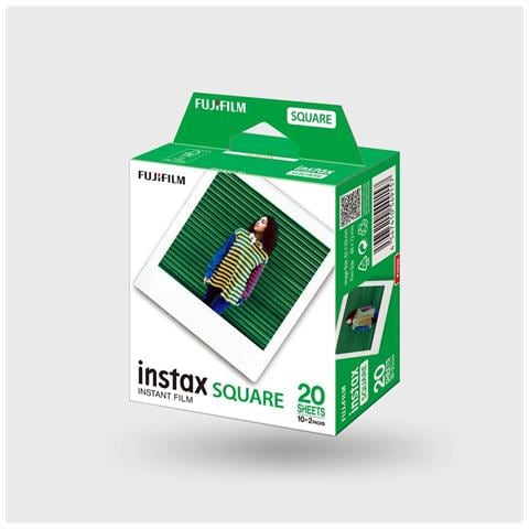 instax SQUARE Film pellicola per istantanee 20 pz 86 x 54 mm - Foto 1