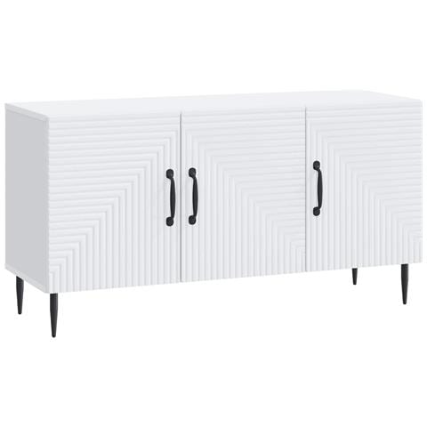 Mobile TV Bianco 99 x 34,5 x 50 cm Legno ingegnerizzato - Foto 1