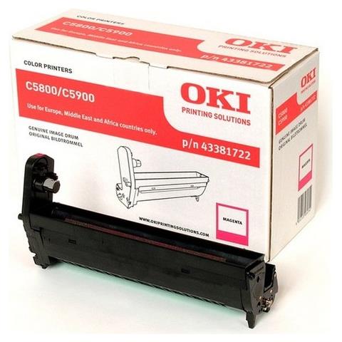 43381722 Tamburo di Stampa Magenta per C5800 / C5900 - Foto 6