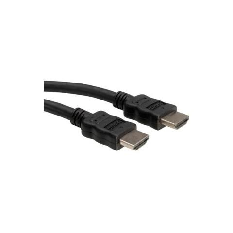 Cavo A / V ITB - HDMI - for Dispositivo audio / video, Lettore Blu-ray, Gaming Console, TV, Monitor - 10 m - Schermato - 1 x HDMI (Type A) Maschio Audio / video digitale - 1 x HDMI (Type A) Maschio Audio / video digitale - Supports up to1920 x 1080 - Nickelato - Nero - Foto 1