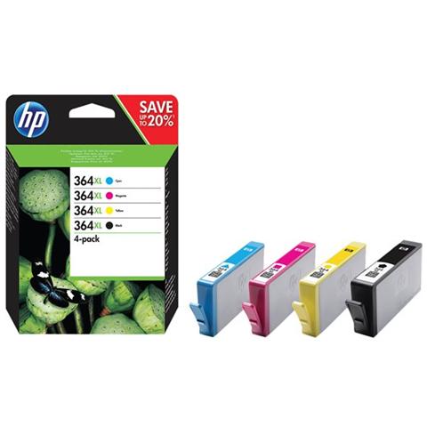 364XL Ink Cart CMYK Combo 4 Pk Blistr - Foto 1
