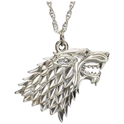 Collana Game Of Thrones Pendant E Necklace Stark Sigil (sterling Silver)  - Foto 2