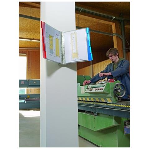 Function Wall 10 Leggio Da Parete 10 Pannelli A4 Rosso Blu Assortiti - Foto 1