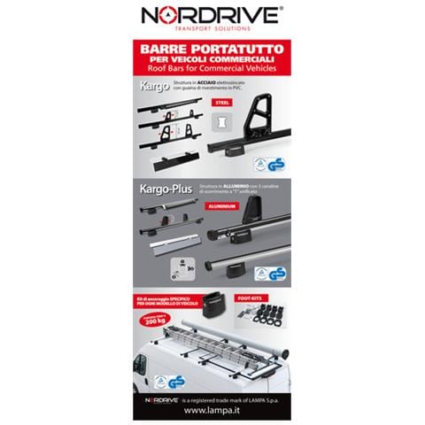 Locandina Nordrive Per Barre Display Alluminio - Foto 1