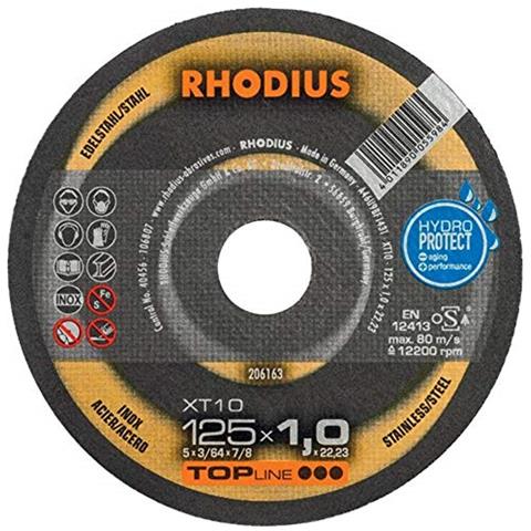 Kg. 206163 - Disco Da Taglio Per Va Diametro 125 Mm, Spessore 1 Mm, Foro 22,2 Mm - Foto 1