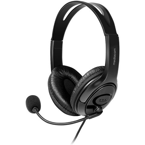 Cuffie AP975 con Microfono Connessione USB Colore Nero - Foto 1