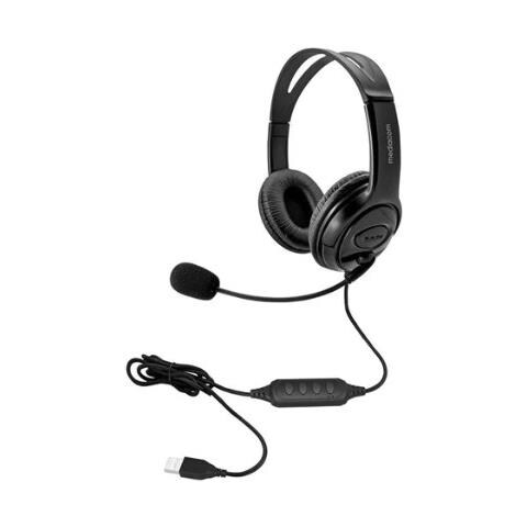 Cuffie AP975 con Microfono Connessione USB Colore Nero - Foto 2
