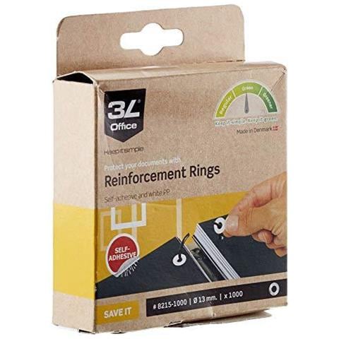 Ws5006 Extra Strong Vinile Rinforzo Anello (pack Of 1000)  - Foto 1