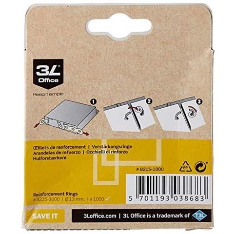 Ws5006 Extra Strong Vinile Rinforzo Anello (pack Of 1000)  - Foto 4