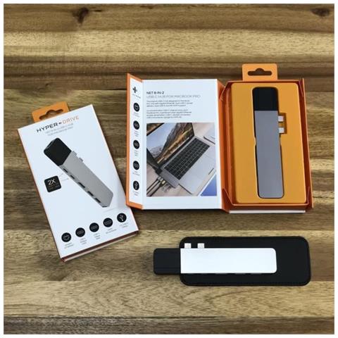 Hub Hyper Net Usb-c Macbookpro - Gris - Foto 2