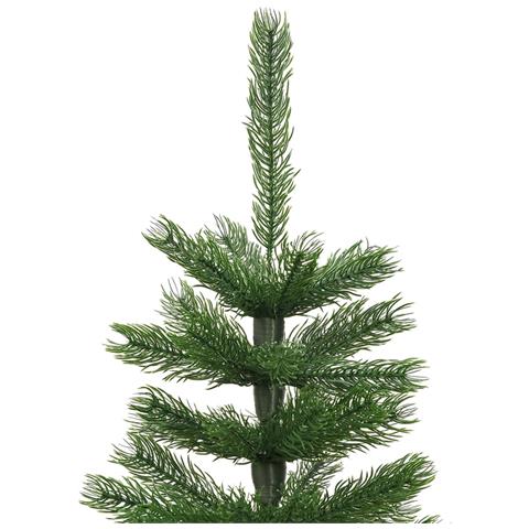 Albero Di Natale Artificiale Sottile Con Base 120 Cm Pe - Foto 2