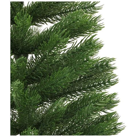 Albero Di Natale Artificiale Sottile Con Base 120 Cm Pe - Foto 8