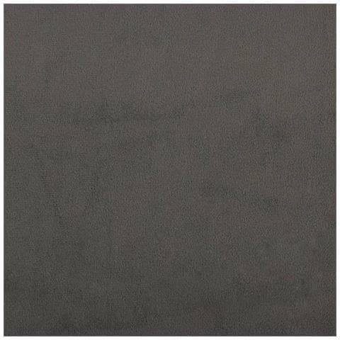 Materasso A Molle Grigio Scuro 120x200x20 Cm In Velluto - Foto 5